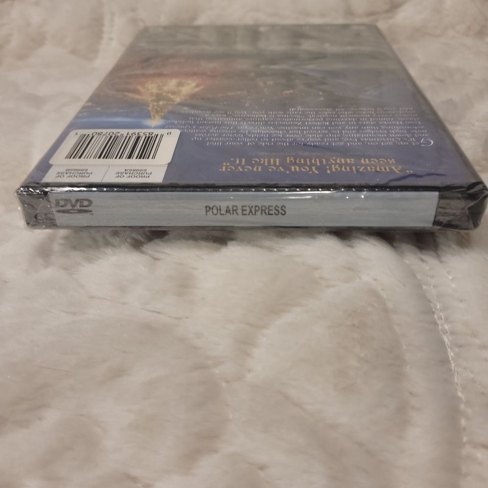 The Polar Express Full Screen DVD Edition Christmas Holiday Trains New Sealed - Picture 4 of 6